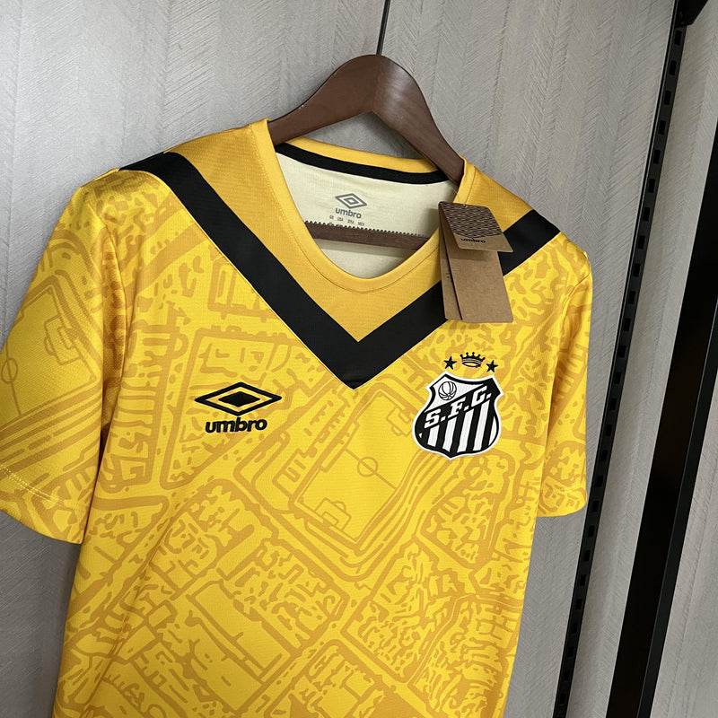 Camisa Santos 2024/25 III Third - Torcedor - Amarela