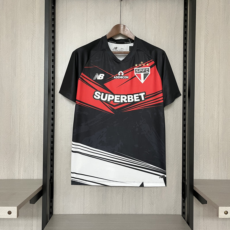 Camisa São Paulo 25/26 Goleiro Preta - Torcedor