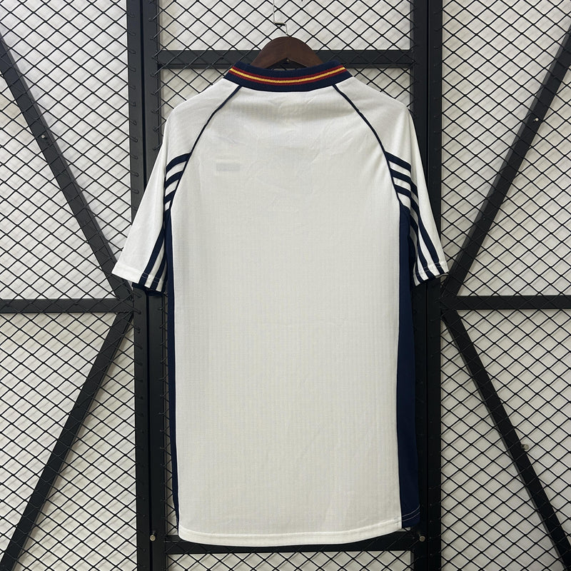 Camisa Retrô Espanha 1998 II Away - Branca - Adidas