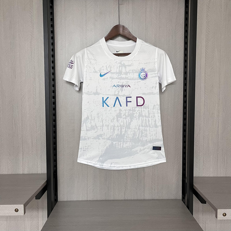 Camisa Al Nassr 23/24 III Third - Feminina - Branca