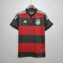 Camisa Retrô Alemanha 2014 II Away - Preta e Vermelha - Adidas