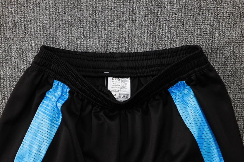 24/25 Conjunto Treino Argentina - Frio Zíper Curto - Preto