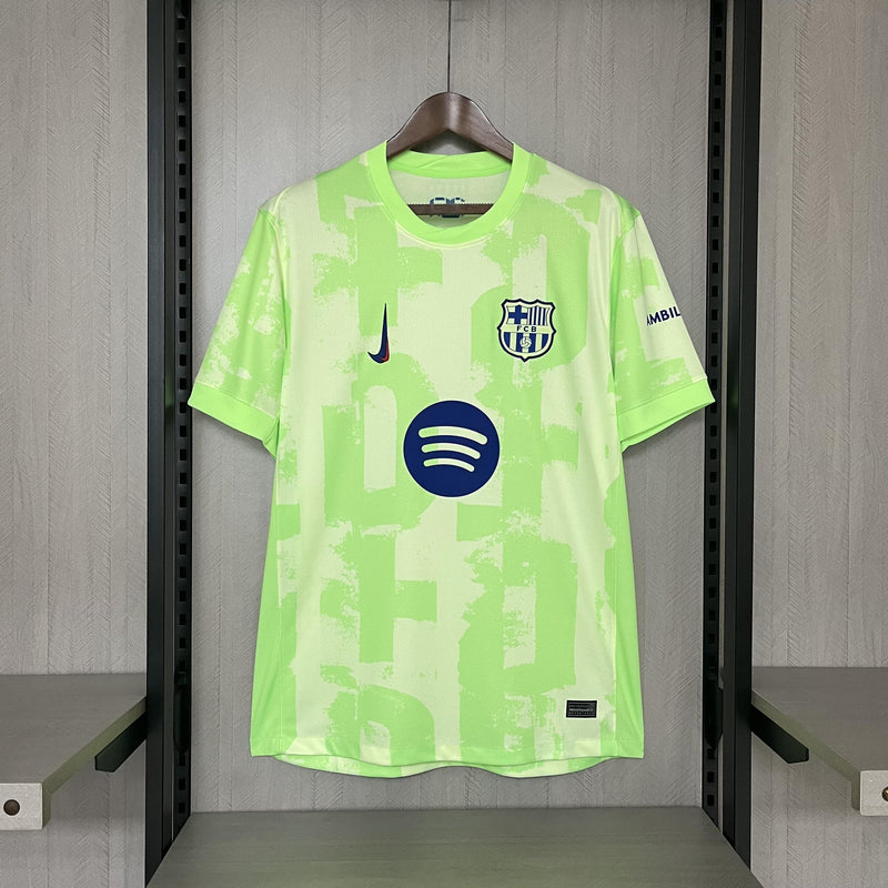 Camisa Barcelona 2024/25 III Third - Torcedor - Verde