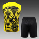 24/25 Conjunto Treino Borussia Dortmund Regata - Amarelo