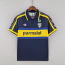 Camisa Retrô Parma 1999/2000 II Away - Azul - Champion