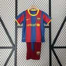 Conjunto Infantil Retrô - Barcelona 2010/2011 I Home