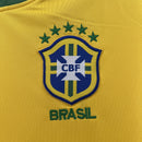 Camisa Retrô Brasil 2010 I Home - Amarela - Nike