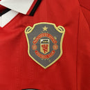 Conjunto Infantil Retrô - Manchester United 1999/00