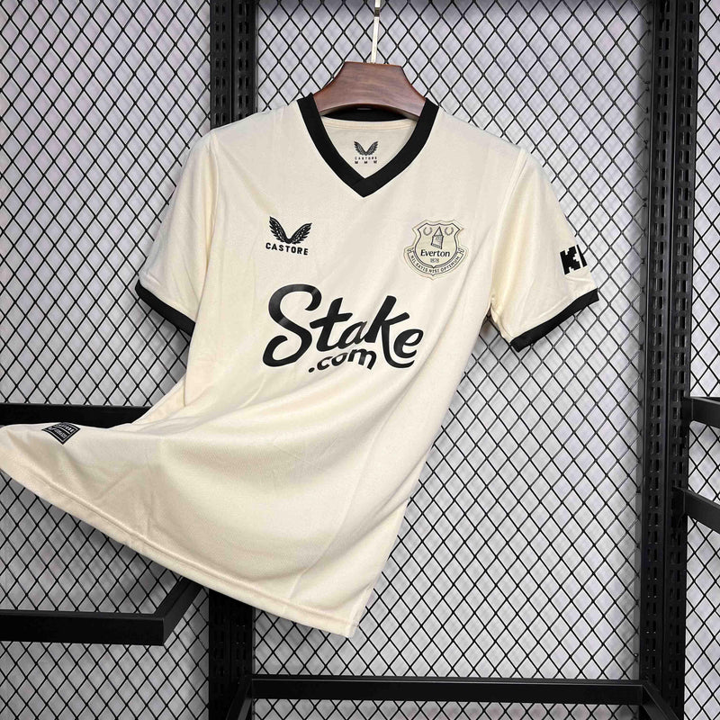 Camisa Everton 2024/25 - Torcedor - Bege