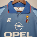 Camisa Retrô Milan 1995/1996 III Third - Azul - Lotto