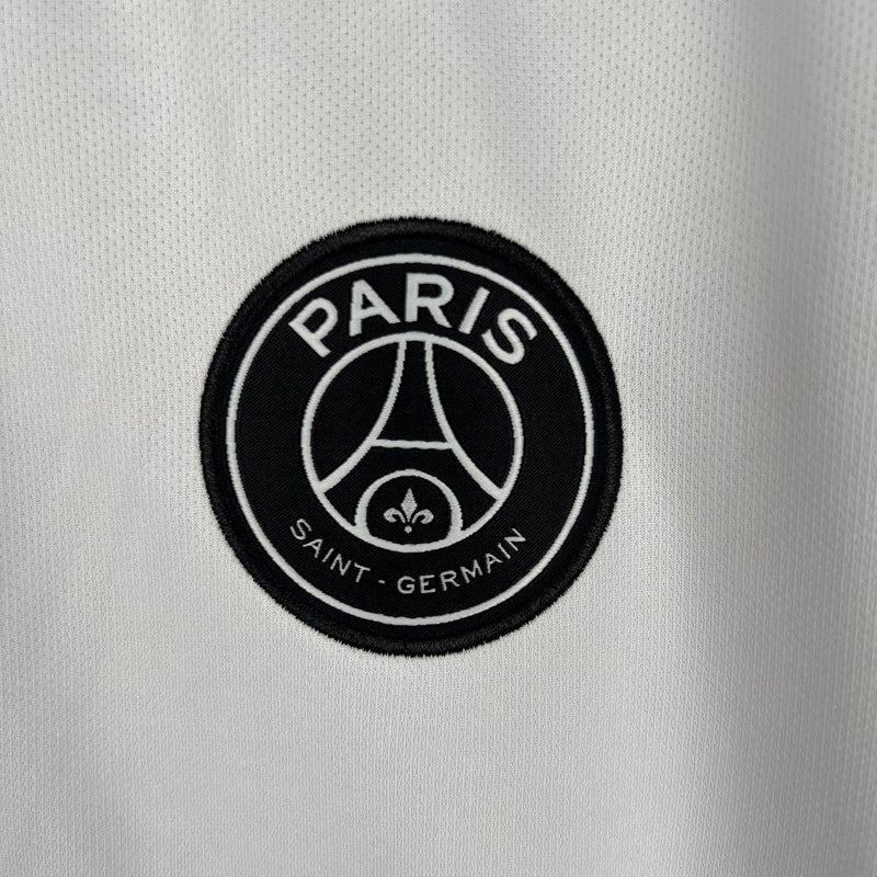 Camisa Retrô PSG 2018/2019 II Away - Nike Jordan Manga Longa