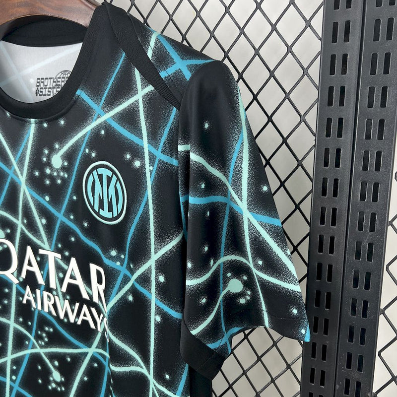 Camisa Inter de Milão 25/26 Pré-Jogo - Torcedor