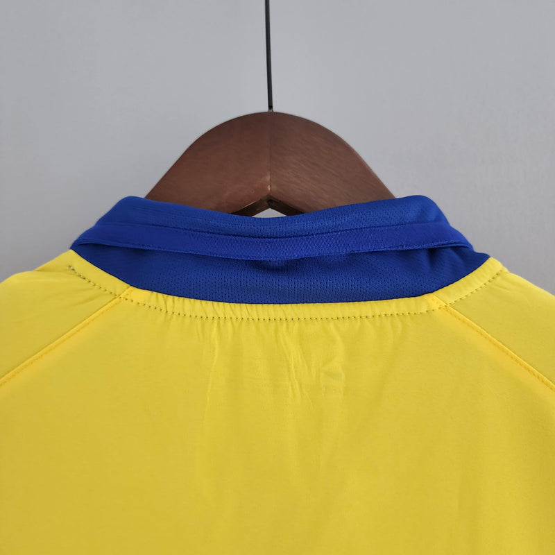 Camisa Retrô Arsenal 2003/2005 II Away - Amarela - Nike
