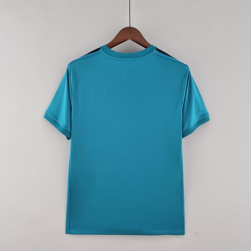 Camisa Retrô Real Madrid 2017/2018 III Third - Azul - Adidas