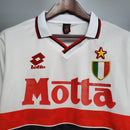 Camisa Retrô Milan 1993/1994 II Away - Branca - Lotto
