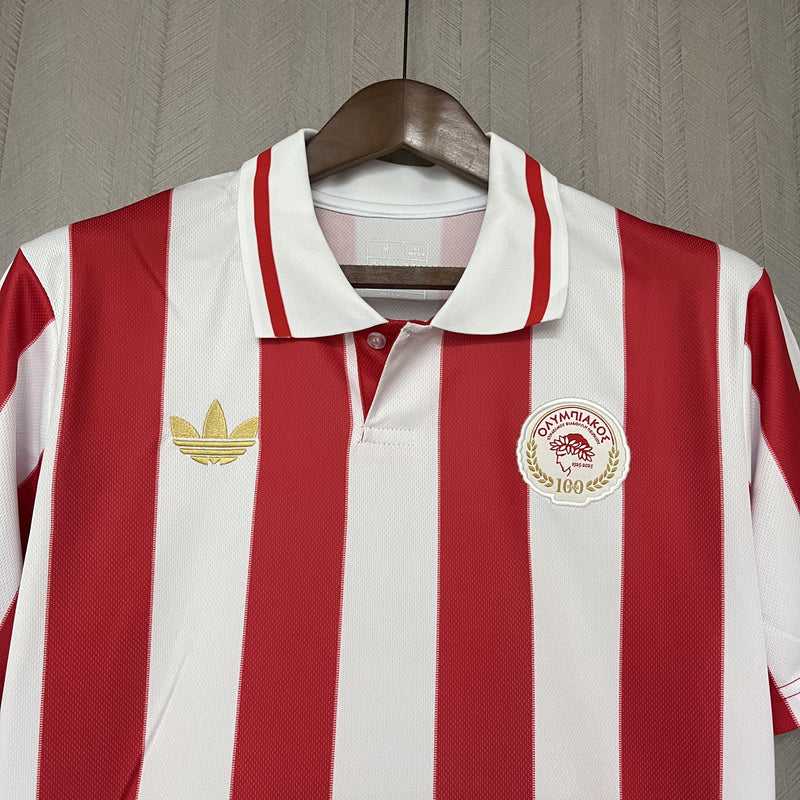 Camisa Olympiacos 25/26 Aniversário 100 Anos - Torcedor