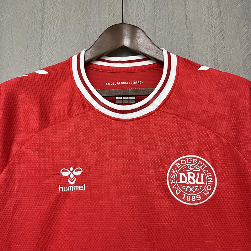 Camisa Dinamarca 2024/25 I Home - Torcedor
