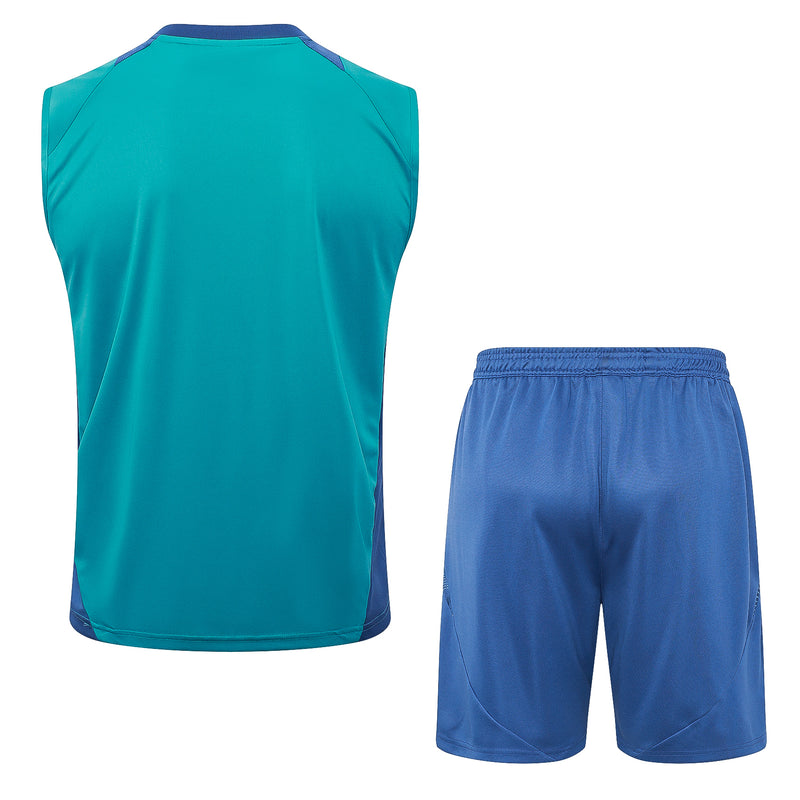 24/25 Conjunto Treino Ajax Regata - Azul Esverdeado