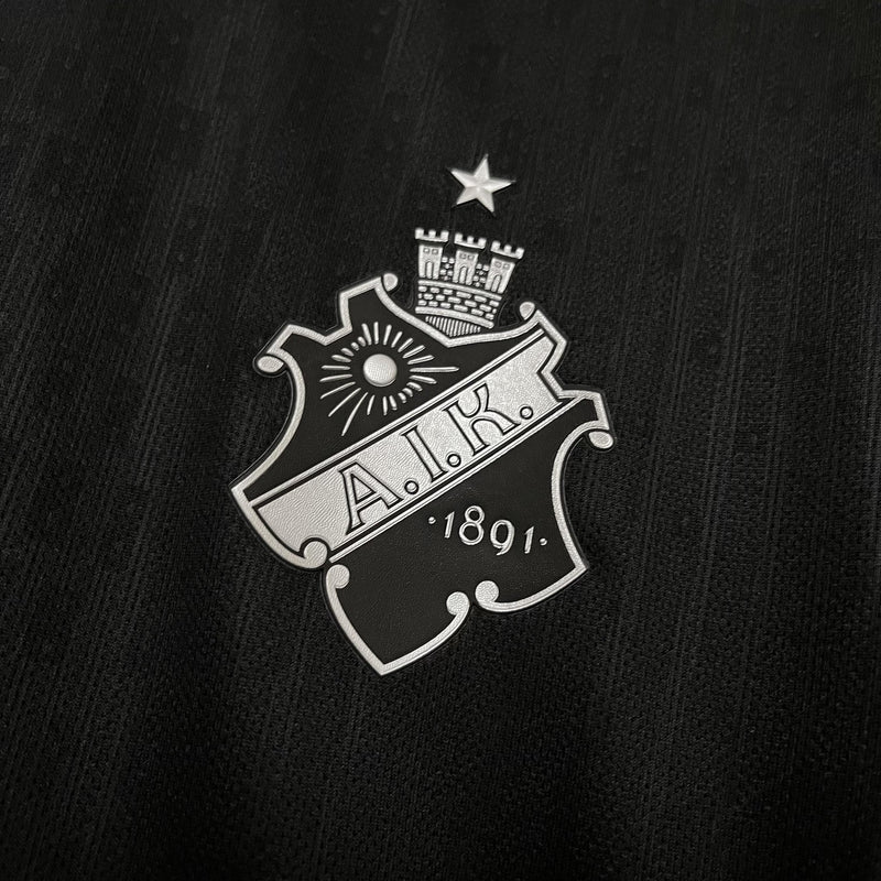 Camisa AIK 25/26 All Black Comemorativa - Jogador