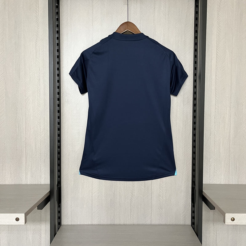 Camisa Flamengo 2025/26 Treino Azul Escuro - Feminina