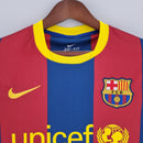 Camisa Retrô Barcelona 2010/2011 I Home - Manga Longa Nike