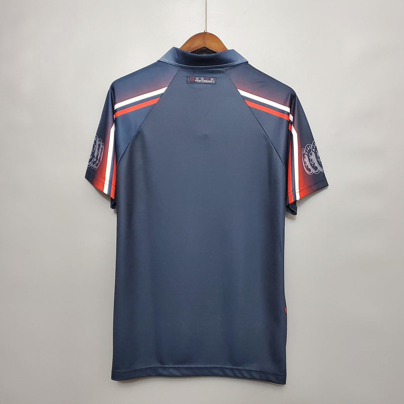 Camisa Retrô Ajax 1997/1998 II Away - Azul - Umbro