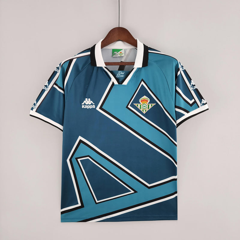 Camisa Retrô Real Betis 1995/1997 II Away - Azul - Kappa