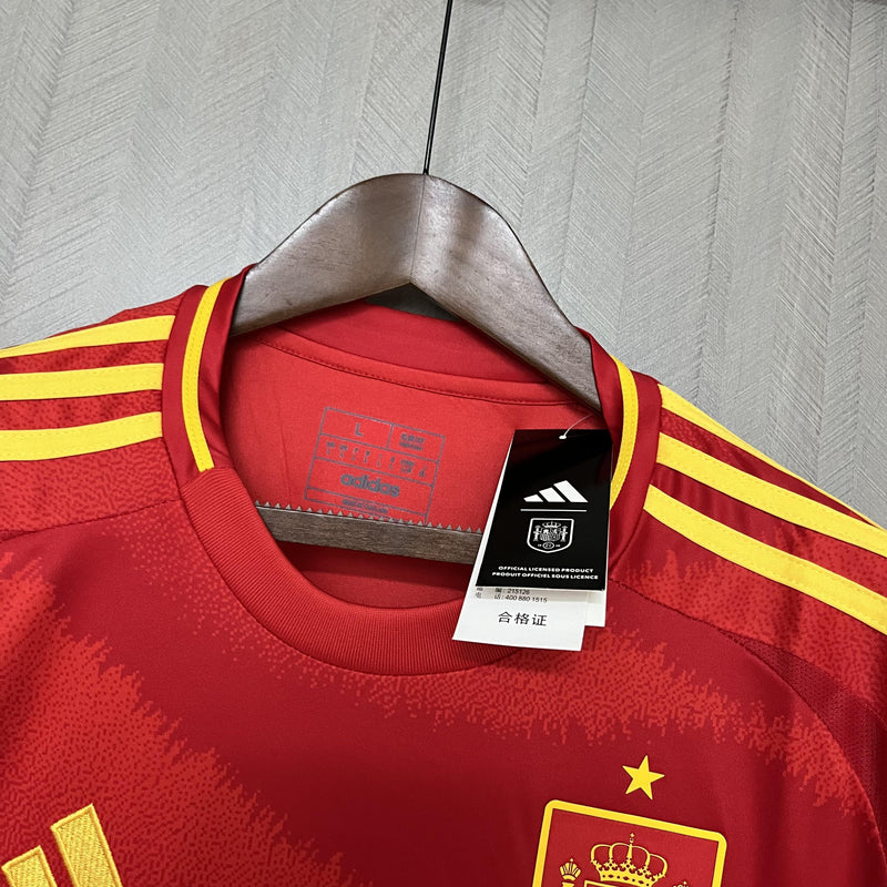 Camisa Espanha 2024/25 I Home - Torcedor