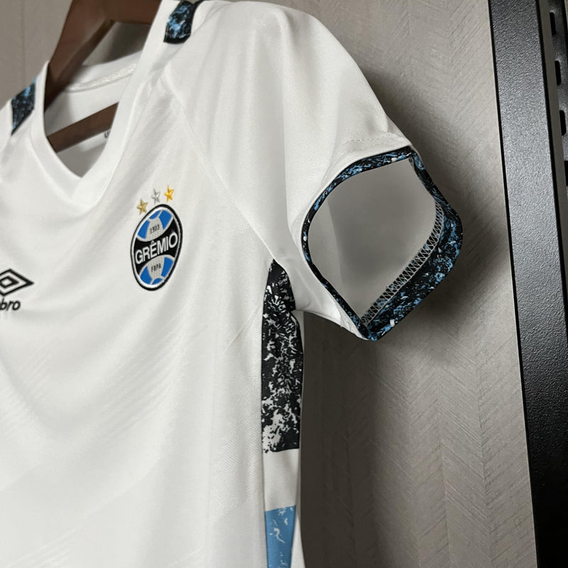 Camisa Grêmio 2024/25 II Away - Feminina - Branca