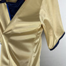 Camisa Retrô Barcelona 2002 II Away - Dourada - Nike