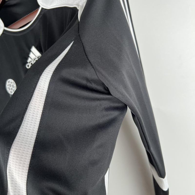 Camisa Retrô Real Madrid 2006/2007 III Third - Preta Manga Longa Adidas