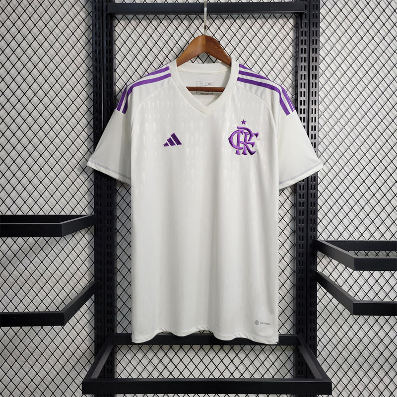 Camisa Flamengo 2023/24 Goleiro - Branca - Torcedor