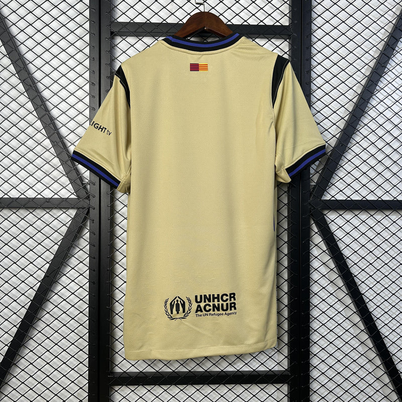 Camisa Barcelona 2025/26 II Away - Torcedor - Bege