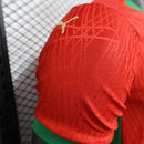 Camisa Marrocos 2025 I Home - Jogador - Vermelha Puma