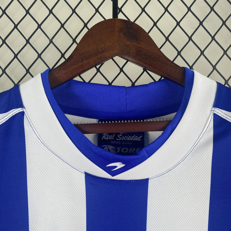 Camisa Retrô Real Sociedad 2002/2003 I Home - Astore