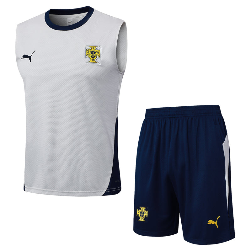 24/25 Conjunto Treino Portugal Regata - Branco