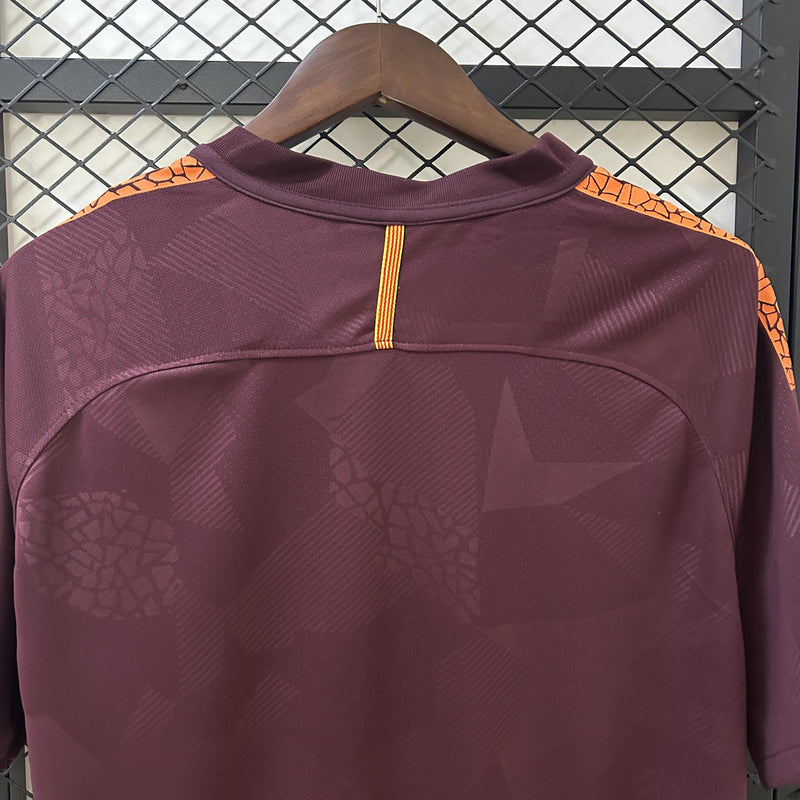 Camisa Retrô Barcelona 2017/2018 III Third - Marrom