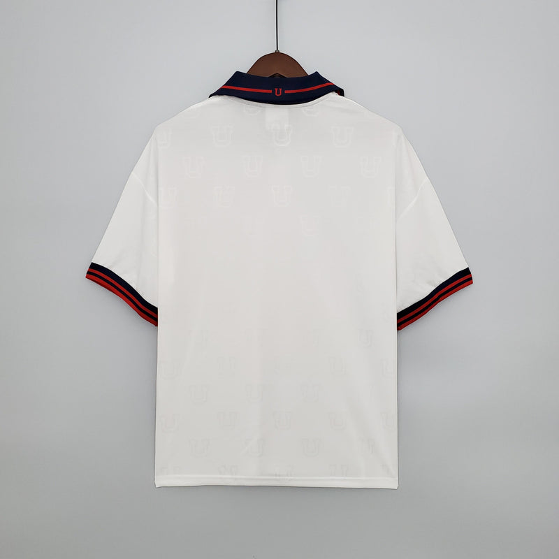 Camisa Retrô Universidade do Chile 1998 Away Branca - Reebok