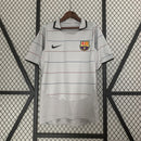 Camisa Retrô Barcelona 2003/2004 II Away - Cinza - Nike