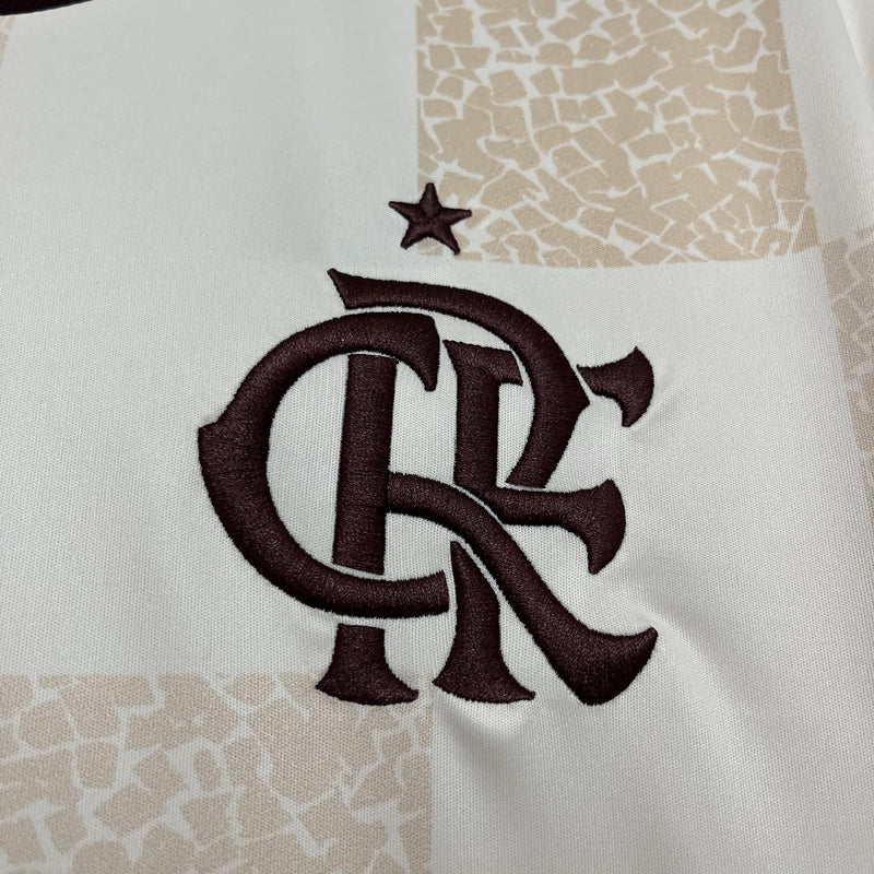 Camisa Flamengo 2024/25 Pré-Jogo - Torcedor - Bege