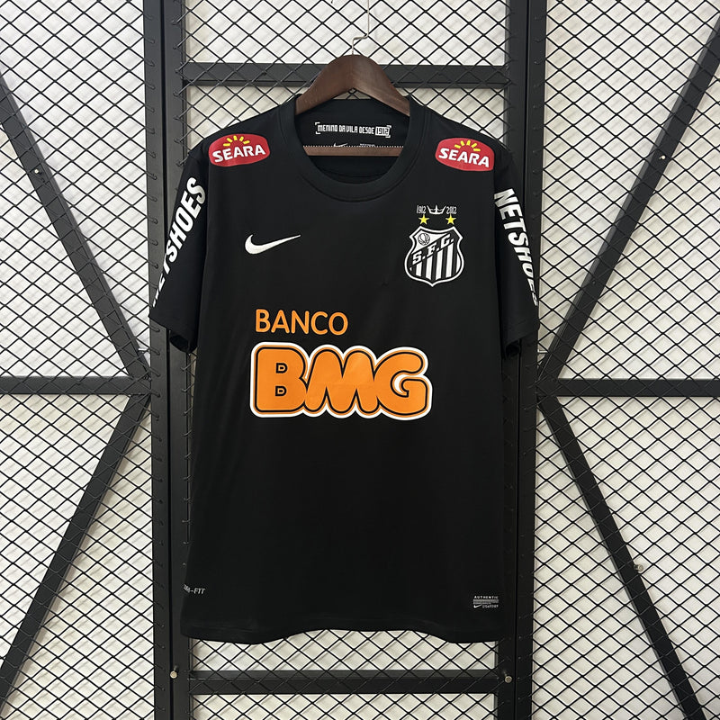 Camisa Retrô Santos 2011/2012 II Away - Preta - Nike