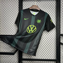 Camisa Wolfsburg 2024/25 II Away - Torcedor - Preta