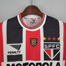 Camisa Retrô São Paulo 2000 II Away - Vermelha - Penalty