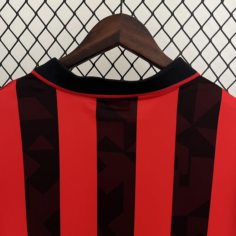 Camisa Retrô Milan 1988/1989 I Home - Lotto
