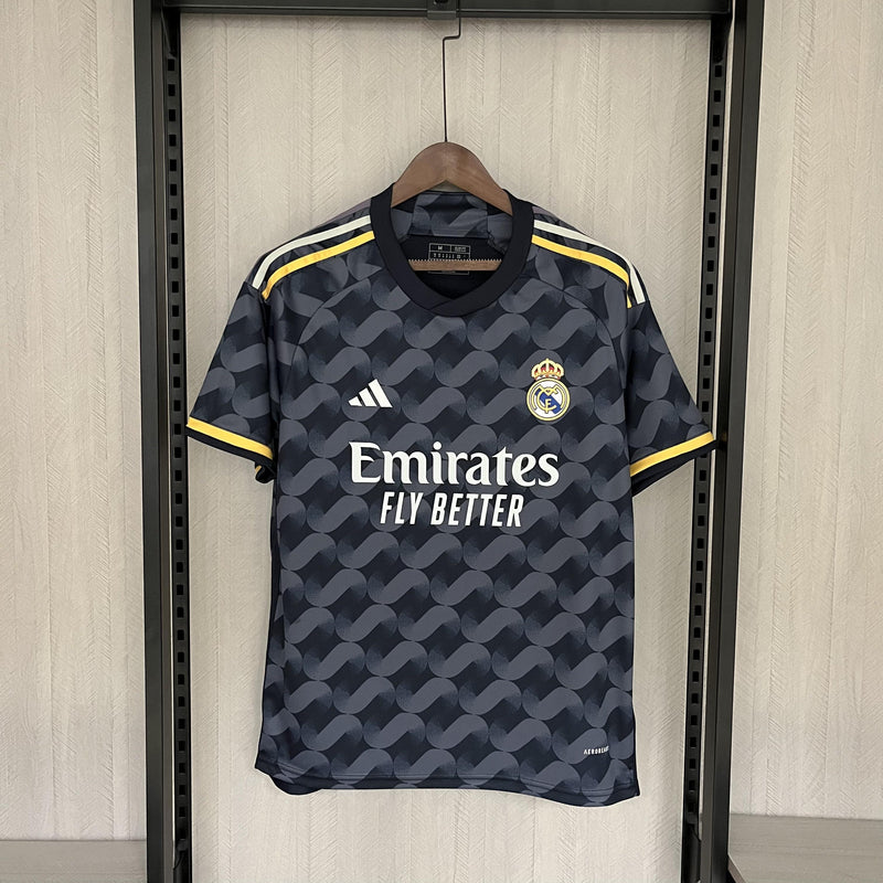 Camisa Real Madrid 2023/24 II Away - Torcedor - Azul Escuro