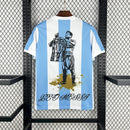Camisa Argentina 50 Anos Grafitada Messi - Torcedor
