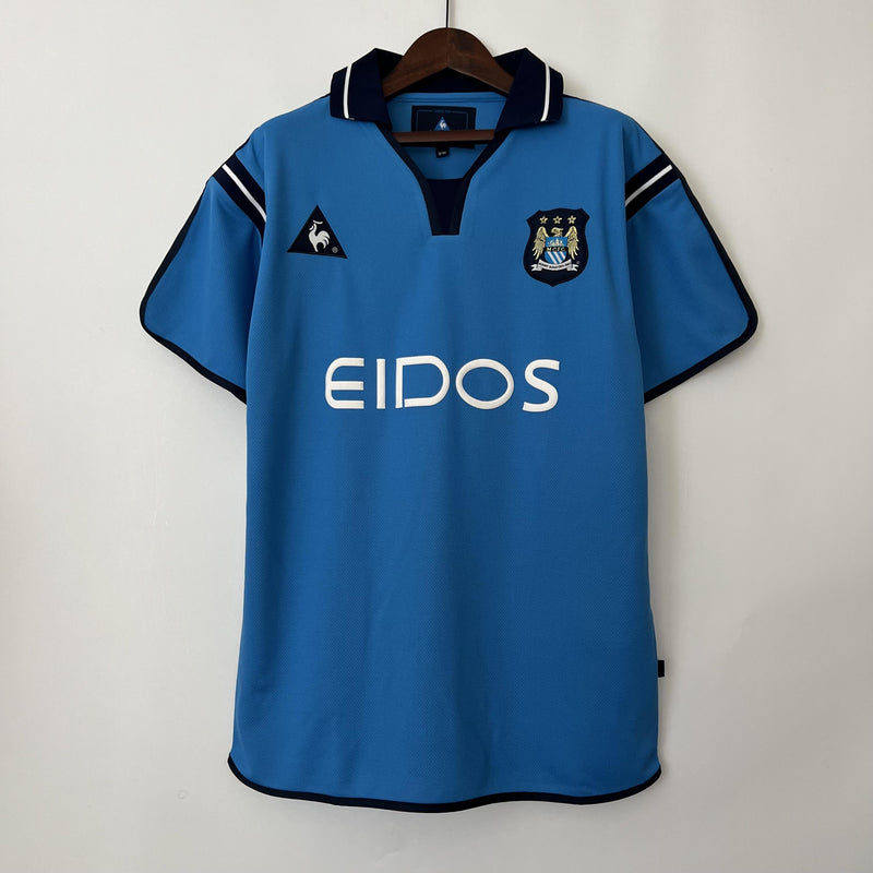 Camisa Retrô Manchester City 2001/2002 I Home