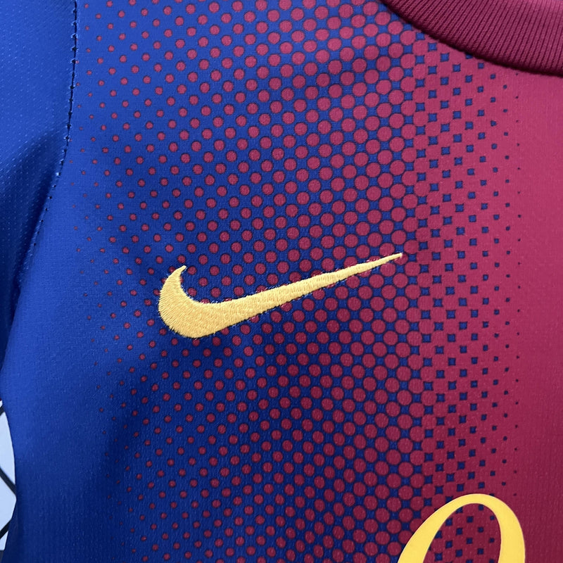 Conjunto Infantil Retrô - Barcelona 2012/13 I Home