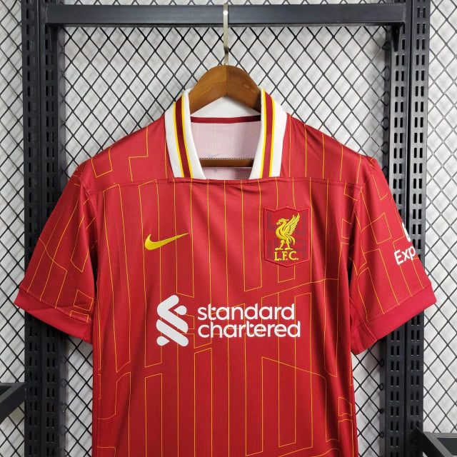 Camisa Liverpool 2024/25 I Home - Torcedor