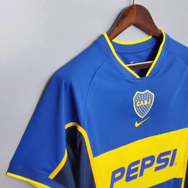Camisa Retrô Boca Juniors 2002/2003 I Home - Nike